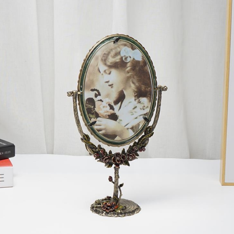 изготовитель заказал металлоретро - технологическое зеркало ручной украшения креативный подарок косметика